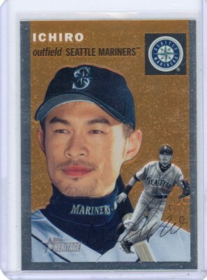 2003 TOPPS HERITAGE #THC-2 ICHIRO SUZUKI ''CHROME'' #1948/1954 022125
