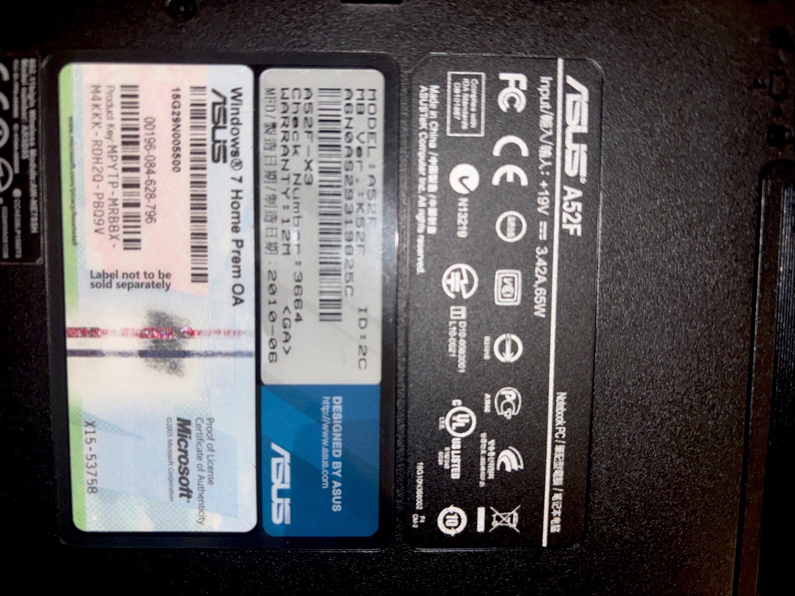 Asus A52F-X3 15.6-inch Laptop with Intel Core i3 Processor