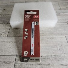 ACE Jigsaw Blade Bi-Metal 10 TPI General Purpose, # 2035384