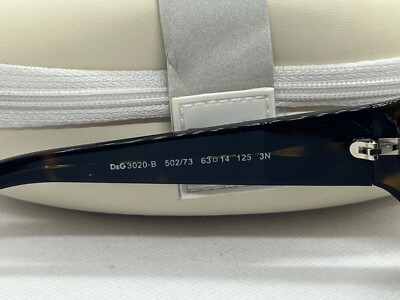 D&G DOLCE&GABBANAサングラス★3020-B 63▢14 125 Authentic Dolce & Gabbana DG3020-B Sunglasses | eBay