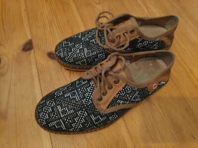 Nobrand Sneaker Gewebt Grau Gr. 40