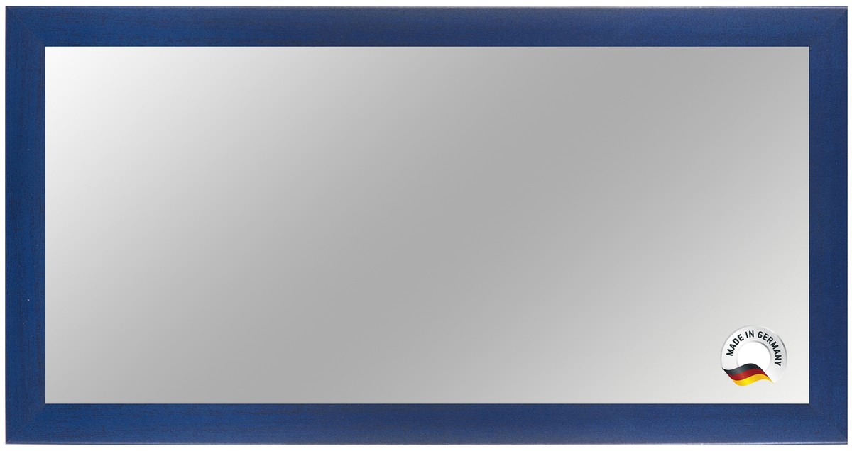 Miroir Mural FRAMO Sur Mesure - Cadre Rouge, Largeur 45cm, Hauteur Réglable 30-150cm