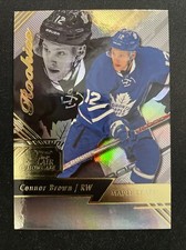 16-17 UD Fleer Showcase Hockey Flair Rookies Seat 49 Connor Brown
