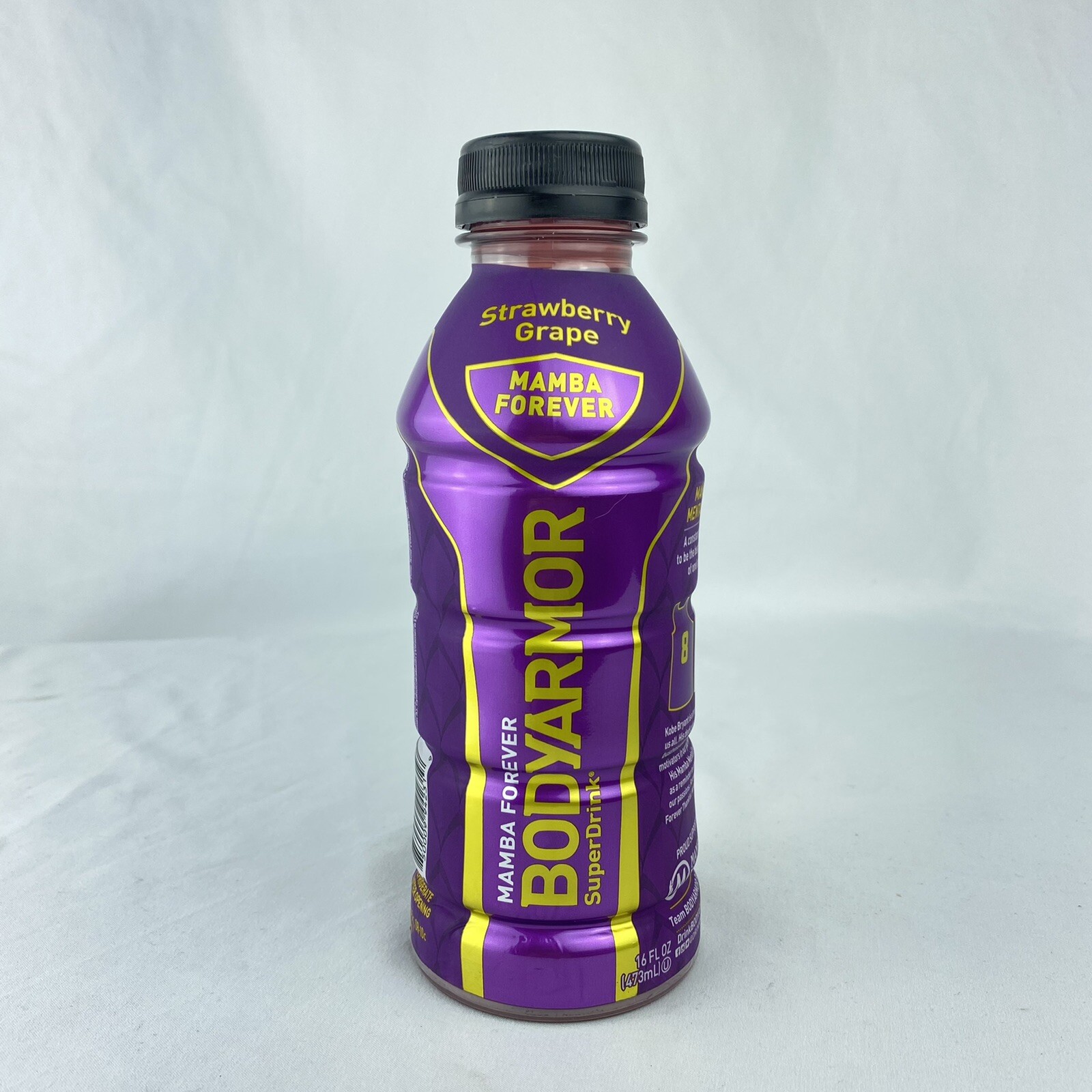 Mamba Forever Body Armor Drink Hall of Fame Limited Edition Kobe Bryant