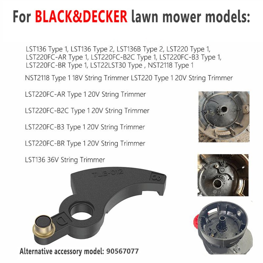 4Packs Levers Black Equipment LST136 LST220 OEM 90567077 Outdoor