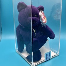 TY Beanie Baby - PRINCESS the Bear PE/INDO/CAN  Indonesia Canadian Tush 