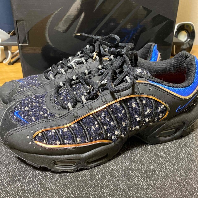 Startpunt afvoer geest SUPREME x NIKE AIR MAX TAILWIND 4 BLACK Men&#039;s US9 AT3854-001 | eBay