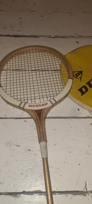 Dunlop Court Star présentoir raquette à courge en bois accessoire 27 vintage / rétro | eBay