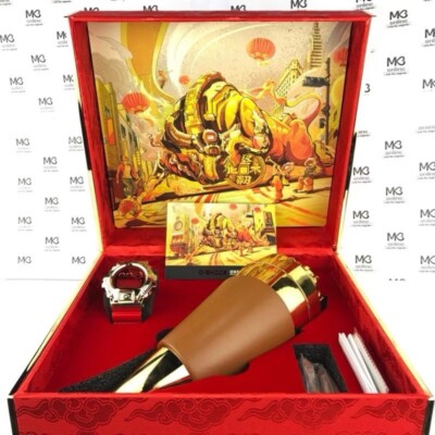 Casio G-Shock Chinese New Year Special Set Ox Zodiac Steel Bezel