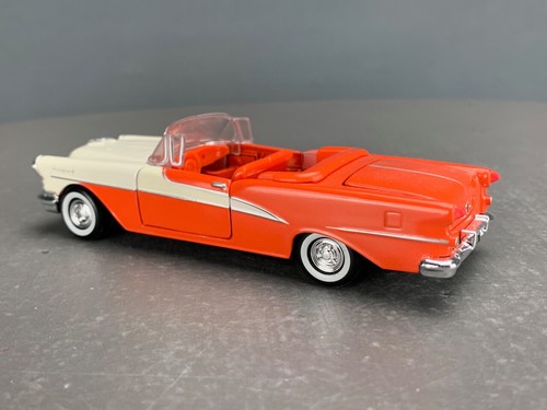 1/43 Diecast Road Champs 1955 Oldsmobile Starfire Convertible Red D0329 LZ - Picture 8 of 10
