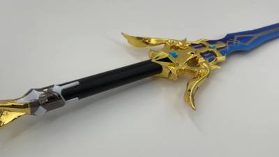 Genshin Impact Freedom-Sworn Sword with a Gold-Clad Guard