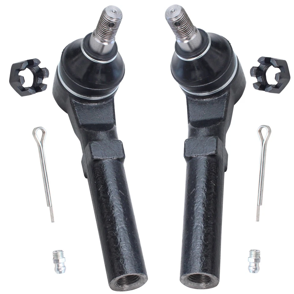 Extremos de barra de amarre exterior interior delantero con kit de botas de rack para Ford Mustang 1994-2004 Foto 3 de 4