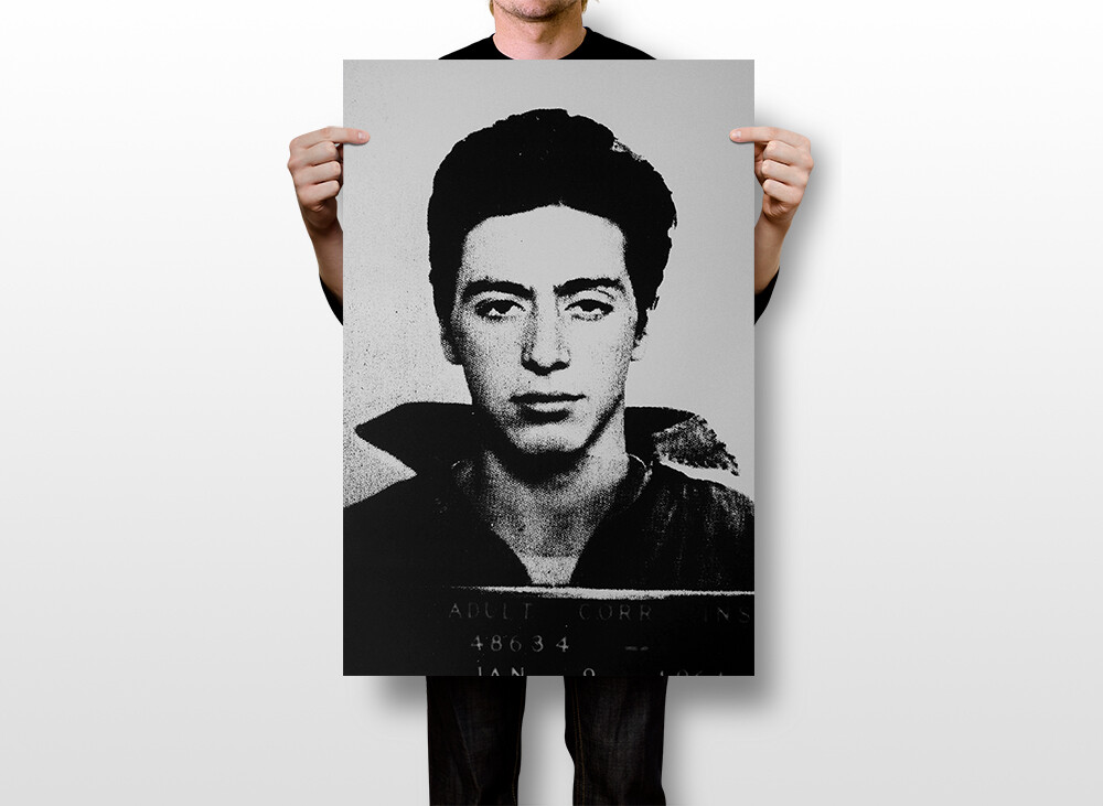 Al Pacino Mugshot Photo Wall Art Home Decor - POSTER 20x30 | eBay