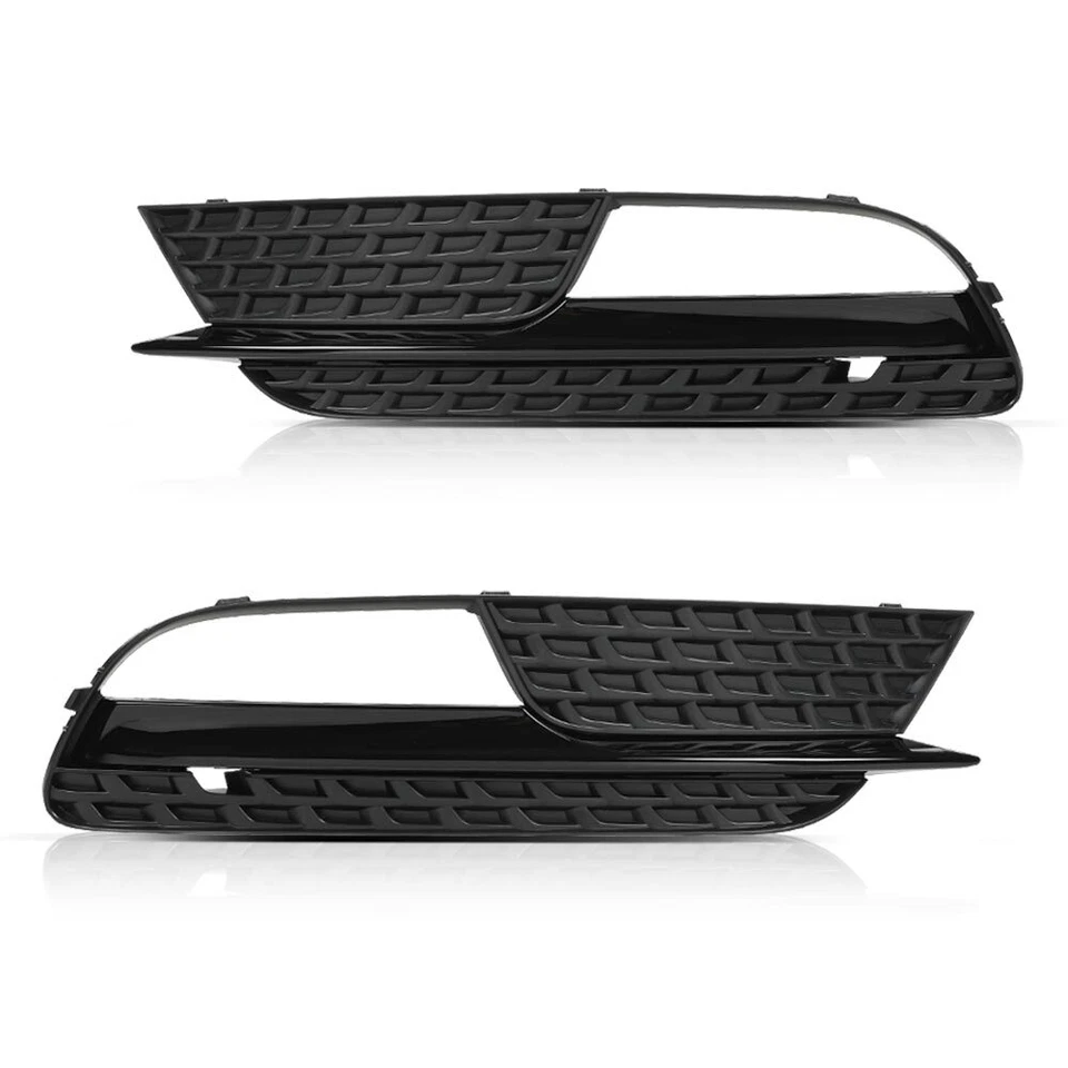 Front Bumper Fog Light Cover Left+Right Side Fit For 2012-2016 Audi A5 Quattro - Image 2 of 4