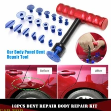 18Pcs Set Car Body Panel Paintless Dent Removal Repair Puller Tool Hammer Kits
