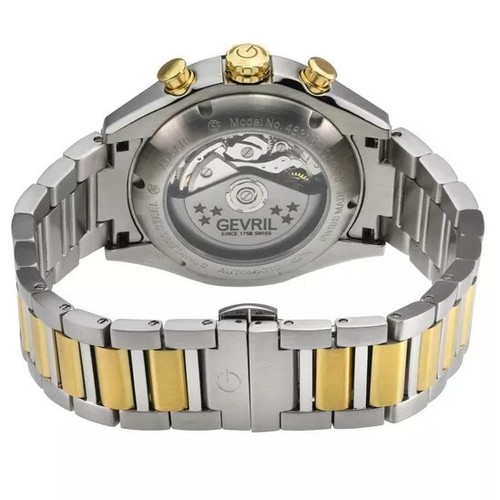 Men's Gevril Ascari Chronograph 48316B Swiss Automatic Watch - Picture 3 of 4