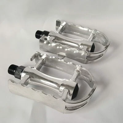 MESSINGSCHLAGER Pedales de bicicleta de carretera 1 par ALUMINIO para bicicletas de carretera vintage, bicicletas, pedales de carreras