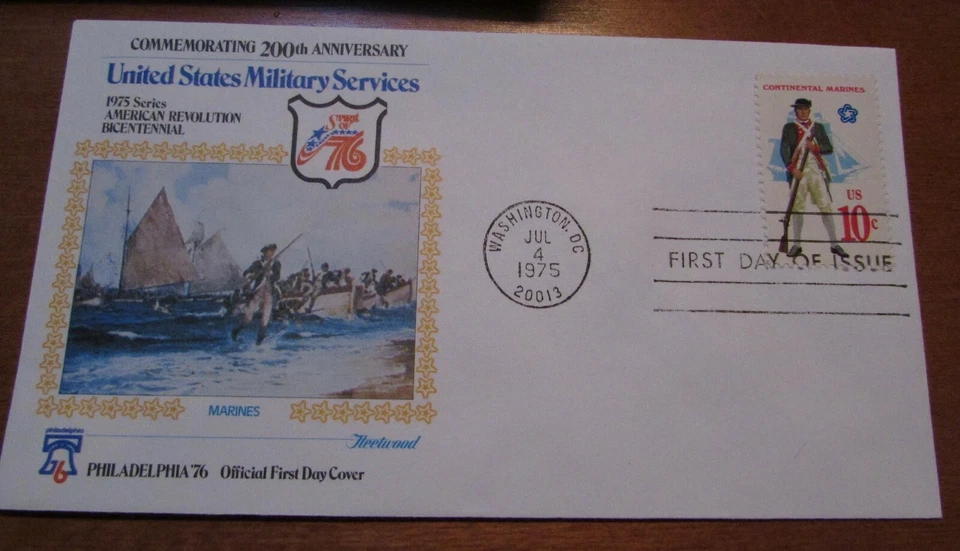 1975 Philadelphia First Day Issue Cover 200th Anniversary Lot of 4 - Image 3 of 4