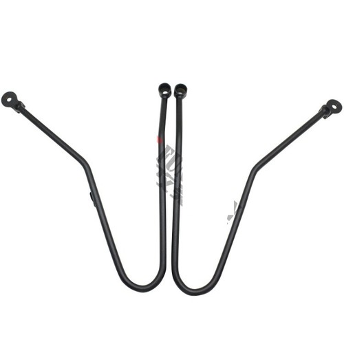 Saddlebag Support Guard Bars Pannier Rail fits Triumph Bonneville T100 02-16 - Picture 3 of 11