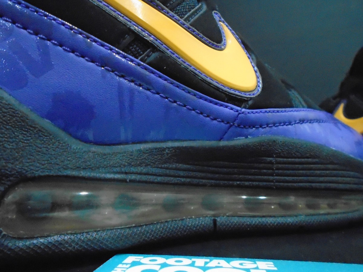 NIKE AIR POWER MAX PE PAU GASOL LA LAKERS HOH BLACK PURPLE GOLD