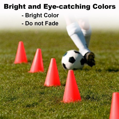 60Pcs Disc Soccer Cones Football Field Marker Cross Training Cones w/ Carry Bag - Picture 19 of 21
