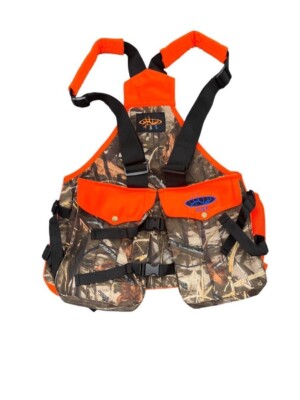 Upland Hunting strap vest Waxed water proof canvas Camping vest Hunting vest Pro