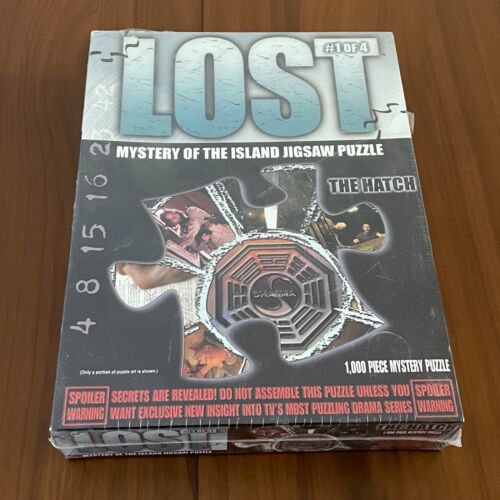 Lost Mystery of The Island 1000 Pieces Jigsaw Puzzle #1 of 3 "The Hatch" New - Afbeelding 1 van 5