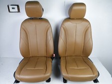 12-18 Bwm 320i 328i 335i F30 Front Left Right Leather Seat Saddle Brown Set 12-18 Bwm 320i 328i 335i F30 Front Left Right Leather Seat Saddle Brown Set