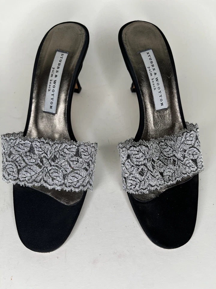 sandalias stubbs & wootton toboganes mujer talla 7B excelente estado  Foto 3 de 4