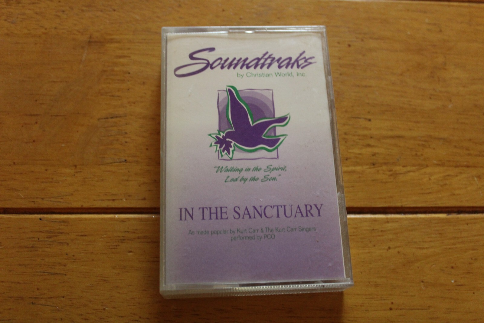 IN THE SANCTUARY SOUNDTRAKS PERFORMANCE TRACK ACCOMPANIMENT CASSETTE W/ LYRICS