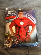 Iron Man Iron Suit Costume T-Shirt Marvel Avengers Adult Size Small New