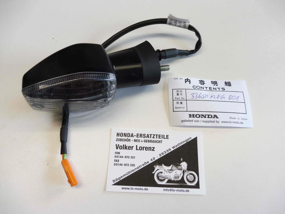 NEU ORIGINAL Blinker hinten links HONDA CB600F Hornet PC41 CB 600 F 2007-2010 - Bild 1 von 1