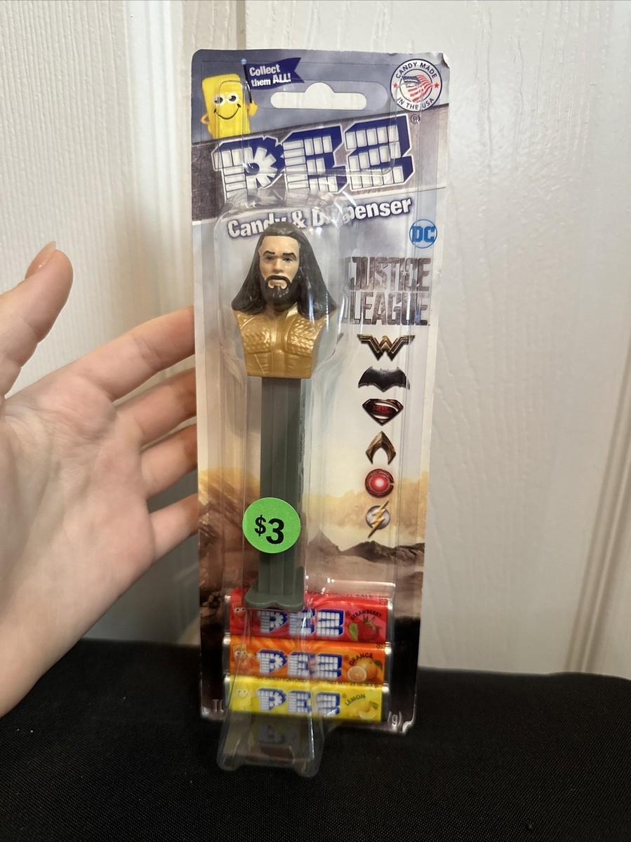 PEZ DISPENSER AQUAMAN DC COMICS JUSTICE LEAGUE - NEW | eBay