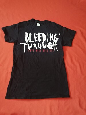 BLEEDING THROUGH Shirt Größe S - Metalcore