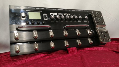 LINE6 POD X3 LIVE Multi-effects From Japan