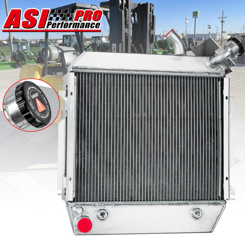4 Row Radiator Fis Hyster Forklift H70XL H80XL H90XL H120XL H100XL Gas #1A17765 - Picture 1 of 14