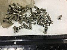 Qty (50) PEM SOS-6440-16 Stainless Threaded Standoffs, 4-40 Threads