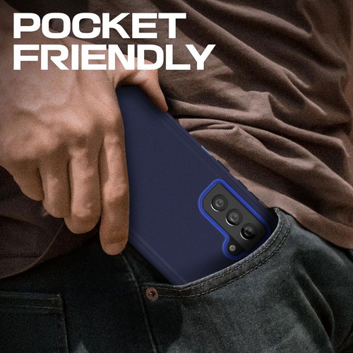 Funda de teléfono con cubierta resistente/vidrio templado para Samsung Galaxy S21 FE/Plus/Ultra 5G - Imagen 22 de 54