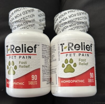 2 MediNatura T - Relief Lasting Relief Arnica 90 Tabs Each Exp 08/29 Dogs & Cats