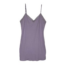 Victoria  s Secret Size Medium Slip Dress Intimates Purple Lilac Used