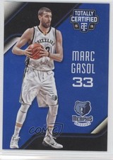 2015-16 Panini Totally Certified Mirror Blue 99/99 Marc Gasol #151 0a1