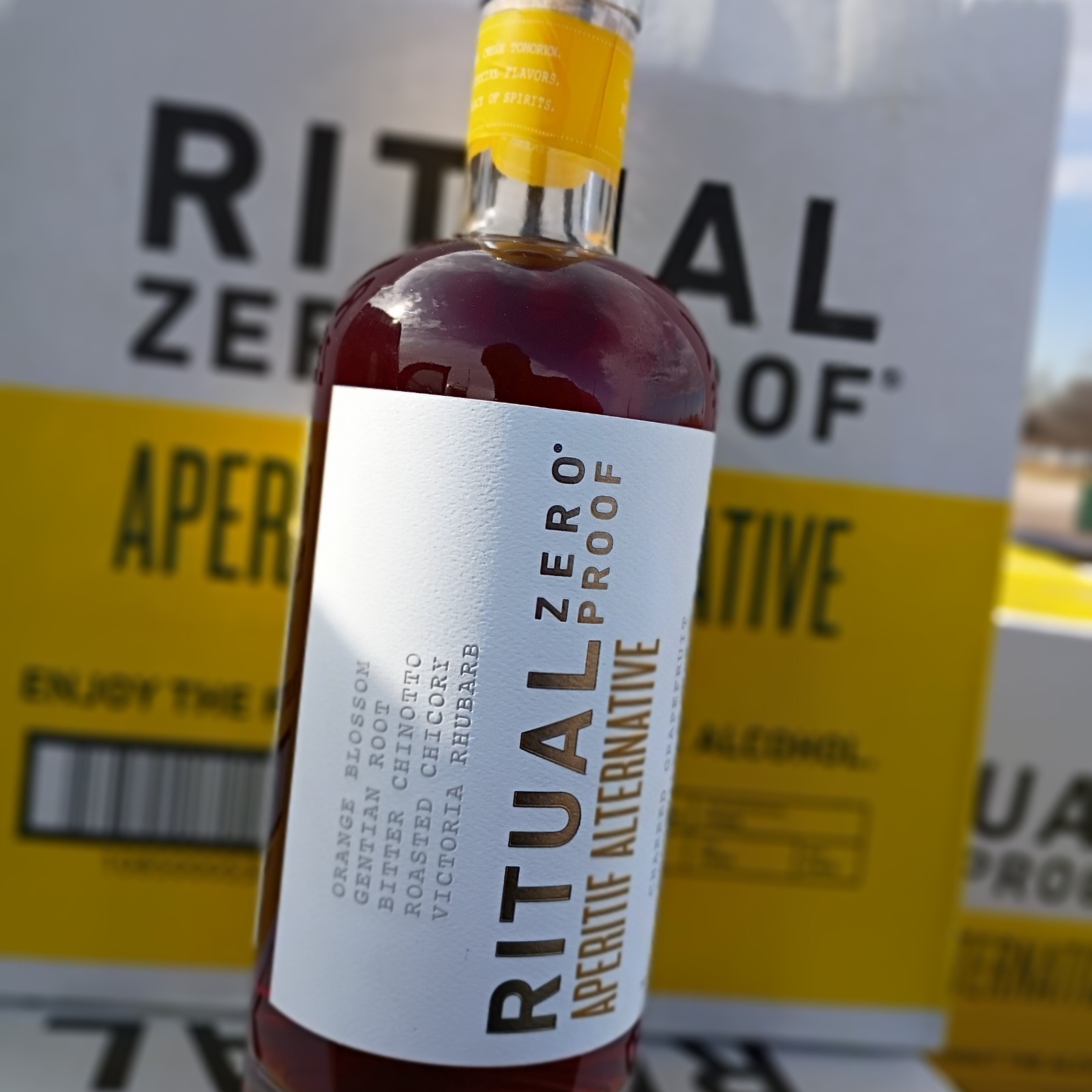RITUAL ZERO PROOF Aperitif Alternative 6pack Non-Alcoholic Spirit 750ml 07/2027