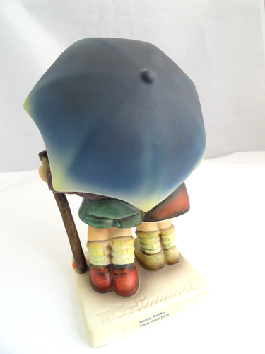 Hummel Goebel Stormy Weather 71/I Figurine Boy and Girl Under Umbrella FedEx FS - Picture 5 of 24