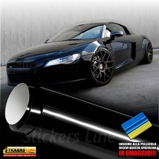 Klebefolie Schwarz Glänzend Car Wrapping CM 50 x 200 Kratzfest Auto Motorrad