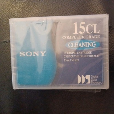 Sony DGD15CL 0,2 Zoll (4 mm) Reinigungspatrone Band NEU GESENDET AUS UK