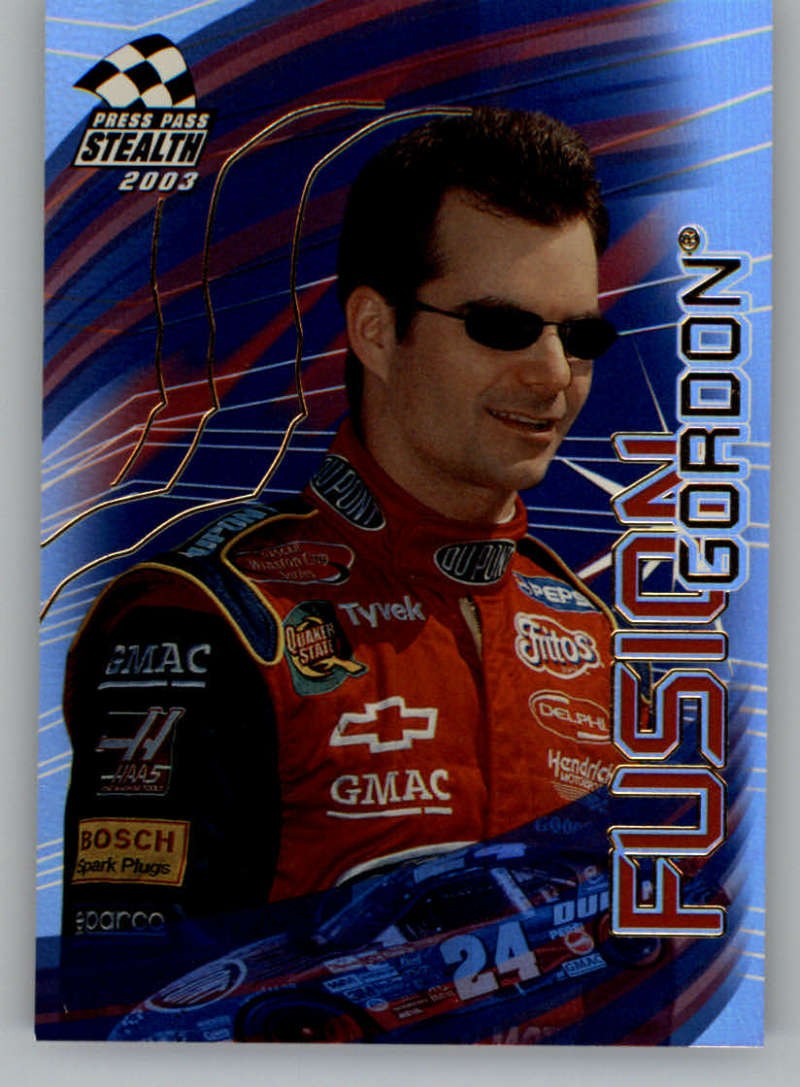 2003 Press Pass Stealth NASCAR INSERT Cards Pick From List/Complete Your Set