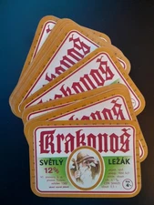 Vintage Lot Of 50 CZECH Beer Labels from the Communist Era - Original, Unused