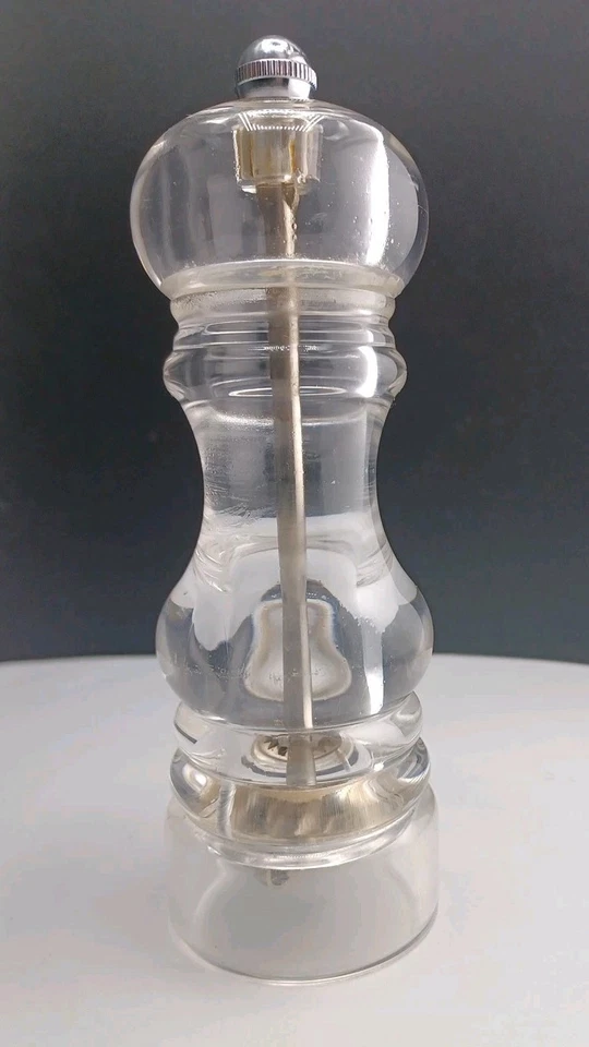 Moinho de pimenta Peugeot acrílico 7 "claro estilo moderno mod - Imagem 2 de 4