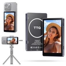 Vlog Selfie Monitor Screen, Magnetic Phone Vlog Selfie Monitor Screen Navy Blue
