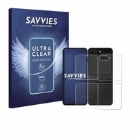 18X Schutzfolie Samsung Galaxy Z Flip 7 Fe (Display+RüCkseite) Display Schutz